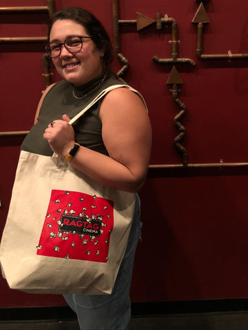 Ragtag Cinema Popcorn Tote Bags
