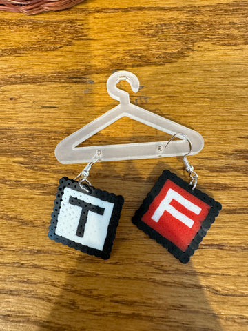 True/False Earrings