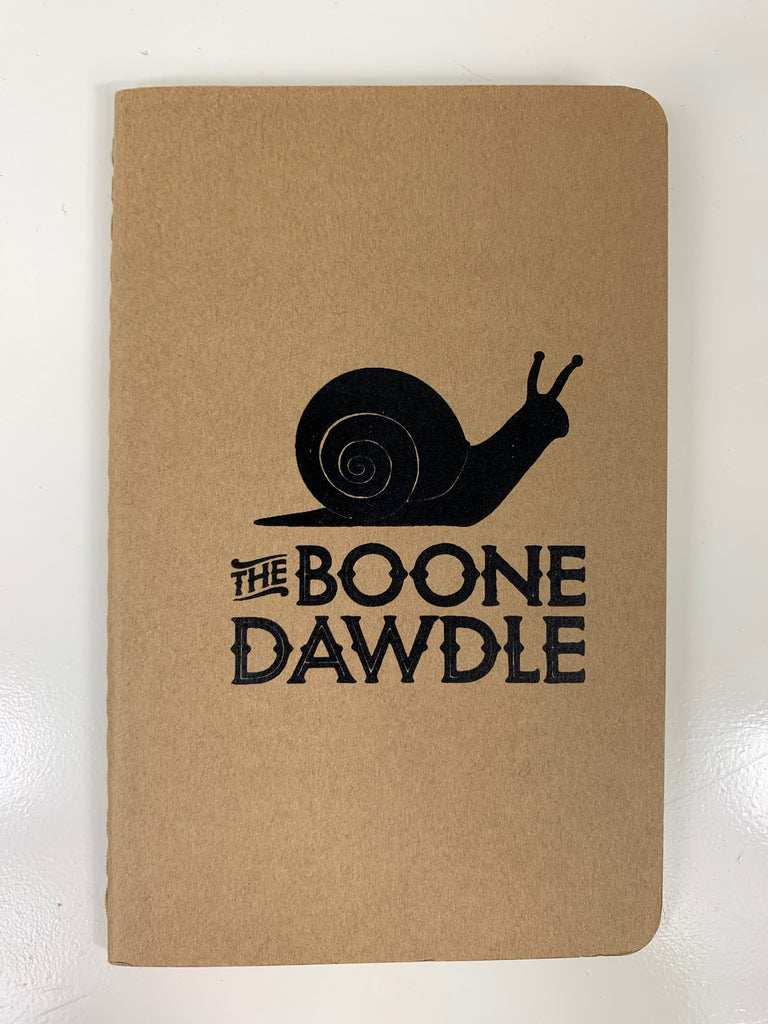 Small Boone Dawdle Moleskine Journal